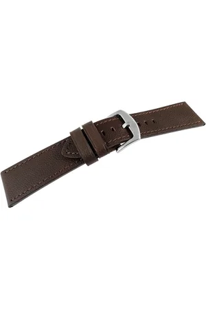 Engelhardt Uhrenarmband 8000445 Echt Lederarmband, super soft, dunkelbraun - Verkäufer: Shaghafi GmbH