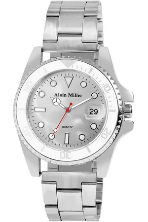 Alain Miller Quarzuhr 2800108 Herrenuhr mit Edelstahlarmband verschiedene - Verkäufer: Shaghafi GmbH
