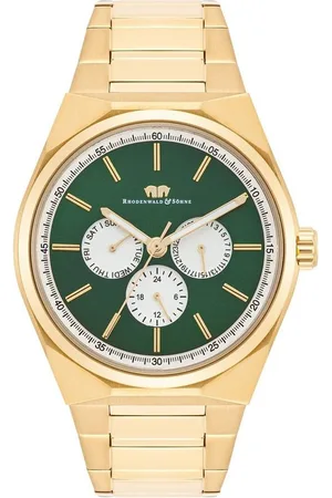 Rhodenwald & Söhne Multifunktionsuhr Cooledge gelbgold, Armband aus Edelstahl - Verkäufer: Juvalia