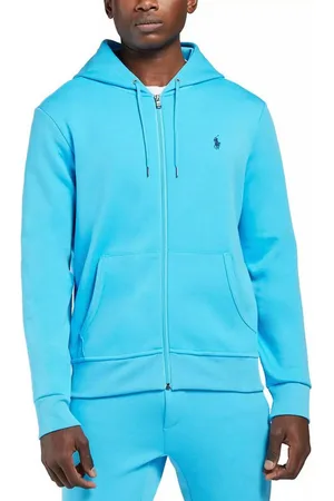 Ralph Lauren Polo Kapuzensweatjacke Double Knit Tech Performance Sweatshirt Jacke Reißverschluss und Kapuze mit verstellbarem Kordelzug - Verkäufer: eldigo