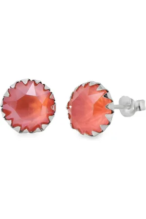 Impala Paar Ohrstecker Ohrstecker Michelle 925 Silber white opal - Verkäufer: Silberschmuck