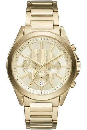 Emporio Armani Quarzuhr Armani Exchange Herren Chronograph Uhr Gold AX2602 - Verkäufer: etParadisecom