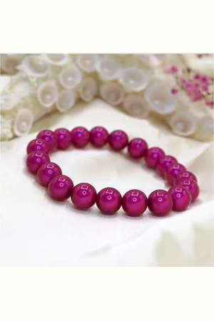 Impala Armband Perlenarmband Wonder aus 10mm Perlen, verschiedene Farben - Verkäufer: Silberschmuck