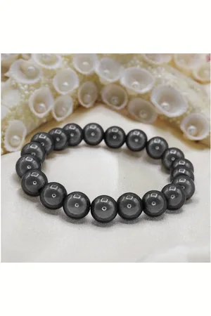 Impala Armband Perlenarmband Wonder aus 10mm Perlen, verschiedene Farben - Verkäufer: Silberschmuck