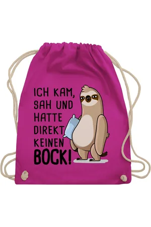 Shirtracer Turnbeutel Hatte direkt keinen Bock - Faultier, Sprüche Statement - Verkäufer: