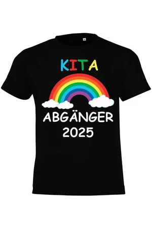 Youth Designz Print-Shirt Kinder T-shirt "KITA ABGÄNGER 2025" Kindergarten Abschluss T-Shirt mit trendigen Aufdruck für Jungen und Mädchen - Verkäufer: EmDa Trading GmbH