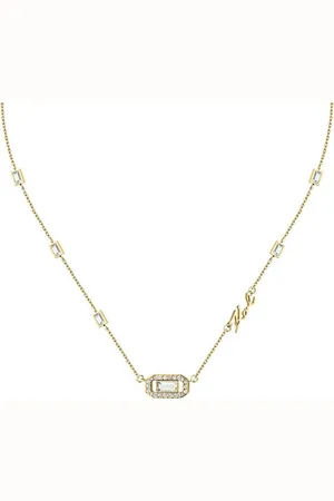 Karl Lagerfeld Collier Damen-Kette Edelstahl 6 Kristall - Verkäufer: CHRIST Juweliere und Uhrmacher seit 1863 GmbH