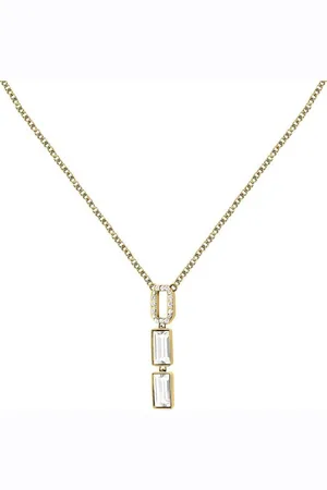 Karl Lagerfeld Collier Damen-Kette Edelstahl 2 Kristall - Verkäufer: CHRIST Juweliere und Uhrmacher seit 1863 GmbH
