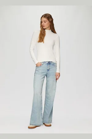 QS by s.Oliver 5-Pocket-Jeans Jeans Suri / Regular Fit / Mid Rise / Wide Leg - Verkäufer: