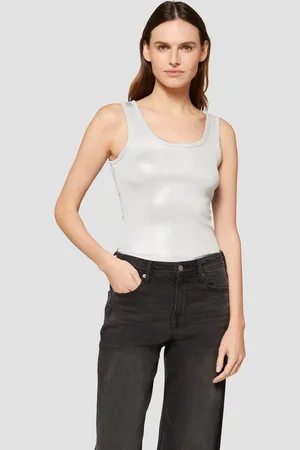 QS by s.Oliver Shirttop Top mit Glitzer-Effekt - Verkäufer: