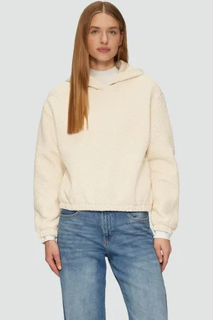 QS by s.Oliver Sweatshirt Relaxed-Fit-Hoodie mit Waffelstruktur - Verkäufer: