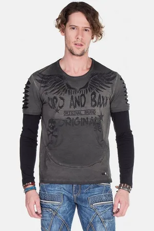 Cipo & Baxx Sweatshirt Sweatshirts mit Motiv-Print, CL-265