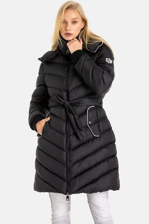Cipo & Baxx Winterjacke Jacken mit abnehmbarer Kapuze, WM135