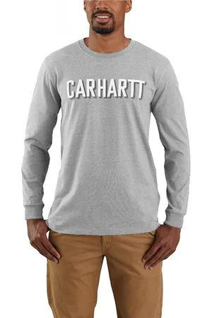 Carhartt Longsleeve Block Logo Graphic Schwerer Jersey - Verkäufer: Kokott Berufskleidung Gebr. Haß GmbH