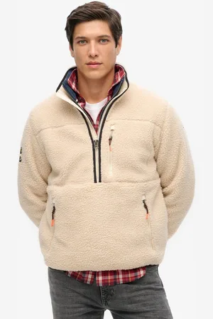 Superdry Fleecepullover OUTDOOR FLEECE HALF ZIP