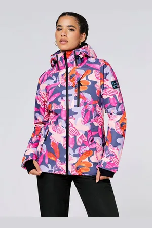 CHIEMSEE Skijacke PURPLE/PINK AOP