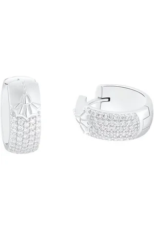 JOOP! Paar Creolen Creolen 925/000 Sterling Silber 2036787 mit Zirkonia (kein Set, 2-tlg., inkl. edelm Schmucketui) - Verkäufer: Juwelier-Bacak