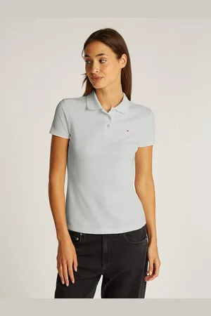 Tommy Hilfiger Poloshirt TJW SLIM ESSENTIAL POLO SS mit Logostickerei