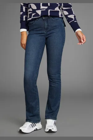 ARIZONA Bootcut-Jeans Ultra Soft elastische Passform, ausgestellte Beinform, hohe Leibhöhe