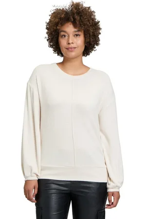 Cartoon Sweatshirt Langarm-Shirt mit Rundhalsausschnitt Material