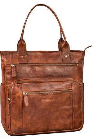 STILORD Handtasche "Bonnie" Große Handtasche Damen Leder Shopper mit vielen Fächern - Verkäufer: Leder