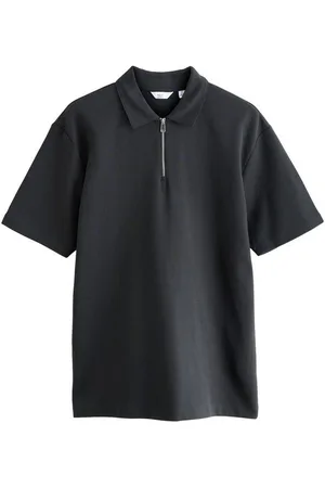 Next Poloshirt Relaxed Fit, schweres Polo-Shirt mit RV-Kragen (1-tlg) - Verkäufer: Germany GmbH