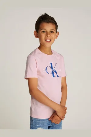 Calvin Klein Rundhalsshirt CK MONOGRAM SS T-SHIRT für Kinder bis 16 Jahre mit Logoschriftzug