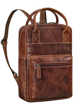 STILORD Cityrucksack "Tima" Eleganter Damen Rucksack Leder Klein Für Laptop 13 13,3 Zoll - Verkäufer: Leder