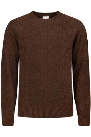 No Excess Strickpullover – Zweifarbiger Chenille-Rundhalspullover - Verkäufer: Schneider Fashion Store