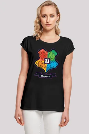 F4NT4STIC T-Shirt Harry Potter Hogwarts Junior Crest Print