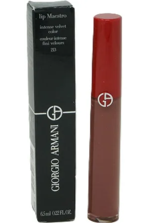 Giorgio Armani Lippenstift lip maestro intense velvet color 6,5 ml silenzio 213 - Verkäufer: Rareparfum