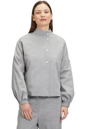 Betty & Co Jackenblazer Betty & Co Casual-Jacke mit überschnittenen Ärmeln Form