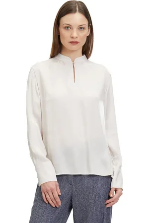 Betty & Co Schlupfbluse Betty & Co Schlupfbluse mit Raffung