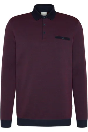 Bugatti Langarm-Poloshirt - Verkäufer: Barz- die Outfitberater