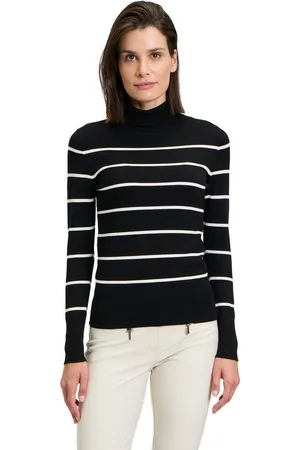 Betty Barclay Strickpullover Rollkragenpullover langarm (1-tlg) Kragen