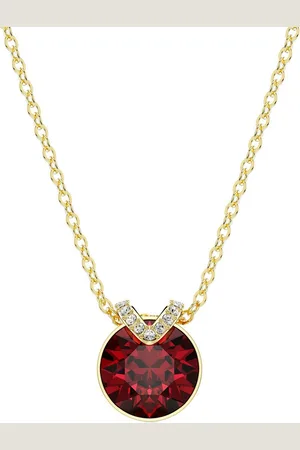 Swarovski Kette mit Anhänger Halskette Bella V, 5662088 5662091 5724285 5724286 5724287 5724289, mit ® Kristall