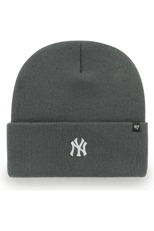 47 Brand Beanie Beanie MLB New York Yankees Base Runner CUFF KNIT Charcoal (Beanie, Beanie) - Verkäufer: stuff-style