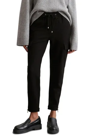 Marc O’ Polo Chinohose aus kompaktem Jersey-Twill