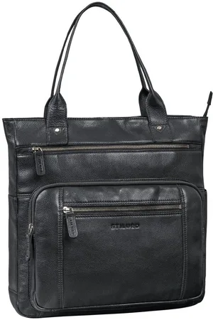 STILORD Handtasche "Bonnie" Große Handtasche Damen Leder Shopper mit vielen Fächern - Verkäufer: Leder