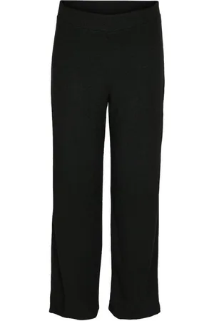 Noisy May Stoffhose Hosen Wide Fit Boot Cut Basic Stoffhosen Bequem NMCITY NW WIDE FIT PANTS JRS FWD - Verkäufer: ARIZONAS