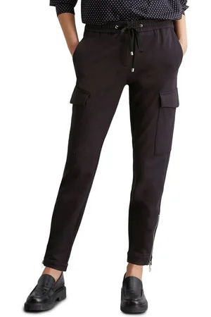Marc O’ Polo Chinohose aus kompaktem Jersey-Twill