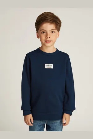 Tommy Hilfiger Sweatshirt MONOTYPE 1985 LABEL REG SWEATSH mit Logo-Patch