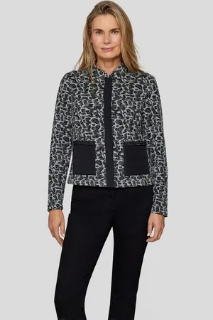 Rabe Blouson Jacke mit Ziertaschen und stilvollem Statement-Look