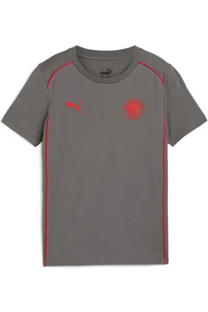 PUMA Trainingsshirt FCSP CASUALS TEE JR FC St. Pauli Fansshirt 2024/2025 Kinder