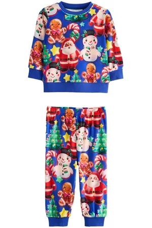 Next Pyjama Single Pyjama aus weichem Fleece mit Elasthan (2 tlg) - Verkäufer: Germany GmbH