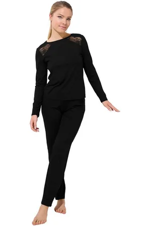 Lisca Pyjama Pyjama langarm Evelyn (Packung, 1 tlg) - - Verkäufer: Sibrise