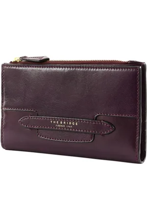 The Bridge Geldbörse Lady Wallet, aus echtem Rindsleder mit RFID-Blocker Schutz - Verkäufer: modeherz