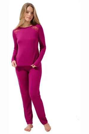 Lisca Pyjama Pyjama langarm Evelyn (Packung, 1 tlg) - - Verkäufer: Sibrise
