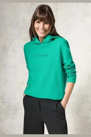 CECIL Hoodie mit Wording-Print