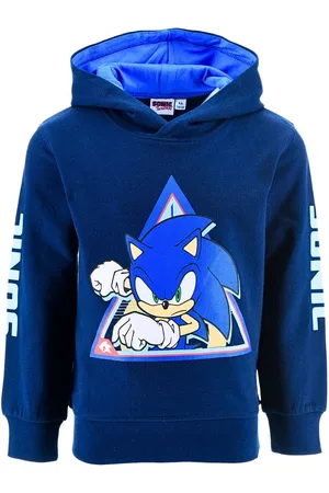 Sonic The Hedgehog Hoodie SEGA Jungen leichter Kapuzenpullover Größe 98 -128 cm - Verkäufer: Starkids Licensed Brands and more